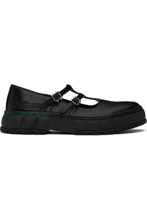 VIRON Flâneurs de style Charles IX 2001 noirs en cuir synthétique AppleSkin™