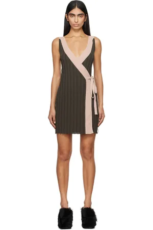 ECKHAUS LATTA Robe courte rose et brun - Twyla