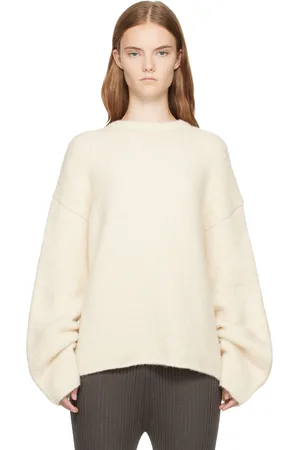 Lauren Manoogian Pull Vello blanc cassé