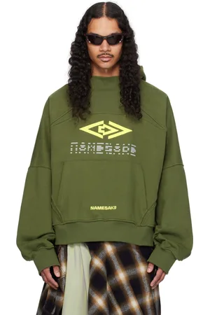 NAMESAKE Pull à capuche Chester vert
