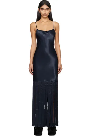 ECKHAUS LATTA Robe longue Gloam bleu marine