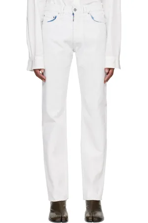 Maison Margiela Jean droit blanc