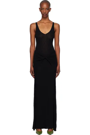 AYA MUSE Robe longue Grus noire