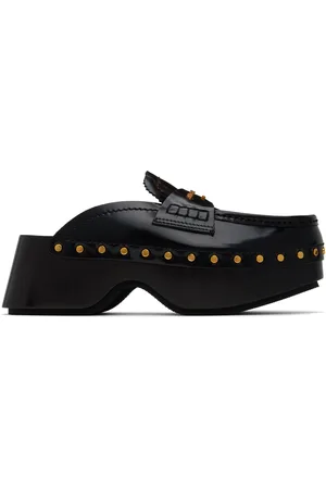 Alexander Wang Mules de style sabot Carter noires