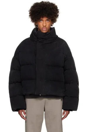 Entire Studios Blouson matelassé MML noir rembourré en duvet