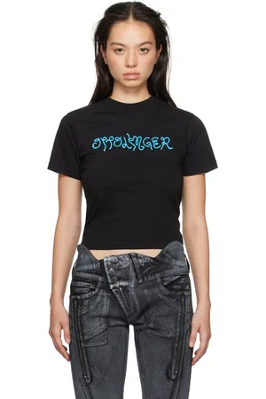 OTTOLINGER T-shirt ajusté noir à logo texturé
