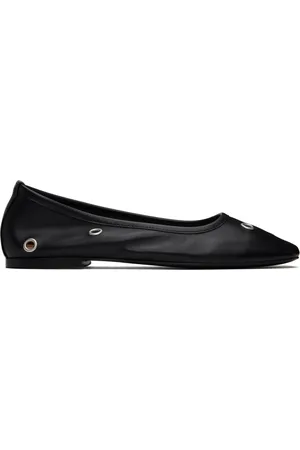 mfpen Ballerines noires à œillets