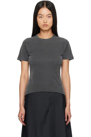 mfpen T-shirt gris à manches raglan