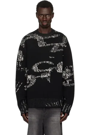 A-cold-wall* Pull Annex noir en tricot