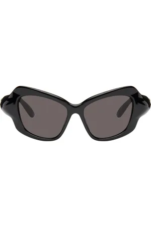 Balenciaga Lunettes de soleil œil-de-chat Palazzo noires
