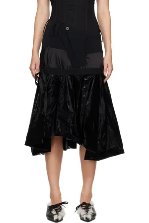 OTTOLINGER Jupe midi bouffante étagée noire