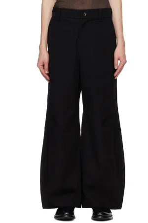 pet-tree-kor Pantalon Resonance noir à plis