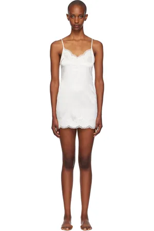 Agent Provocateur Fond de robe Amelea blanc