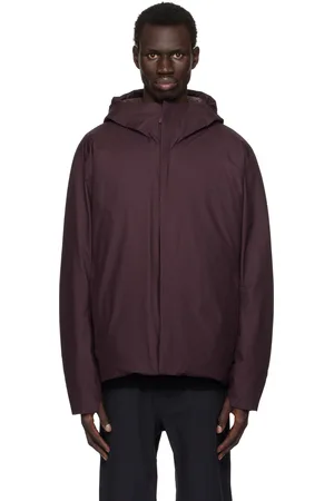 Veilance Blouson Altus mauve rembourré en duvet