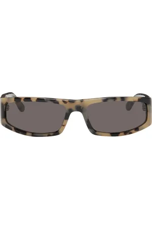 Courrèges Lunettes de soleil techniques noir et beige