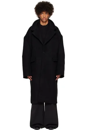 Entire Studios Manteau Basilica noir