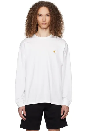 Carhartt T-shirt à manches longues blanc - Chase