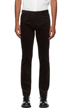 THEORY Pantalon Raffi brun à poches