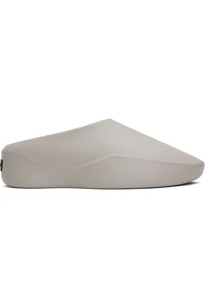 FEAR OF GOD Mules grises à semelle crantée en XL Extralight®