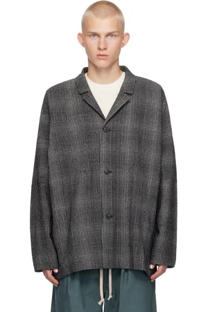 JAN JAN VAN ESSCHE Blouson #56 noir et blanc exclusif à SSENSE