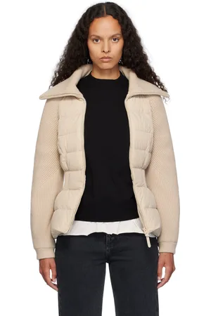 Mackage Blouson Foxy beige rembourré en duvet