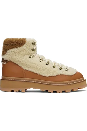 Moncler Bottes de randonnée Peka brun clair