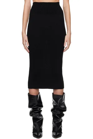 Max Mara Jupe midi Melk noire