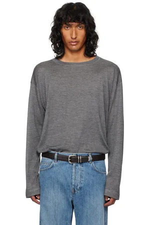 The Row T-shirt Angelo gris