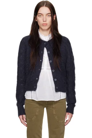 Isabel Marant Cardigan Ery bleu marine