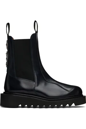 TOGA VIRILIS Bottes chelsea bleu marine