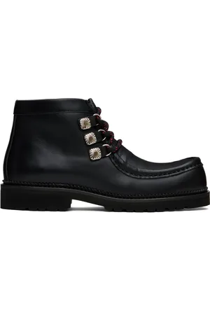 TOGA VIRILIS Bottes noires à bout carré