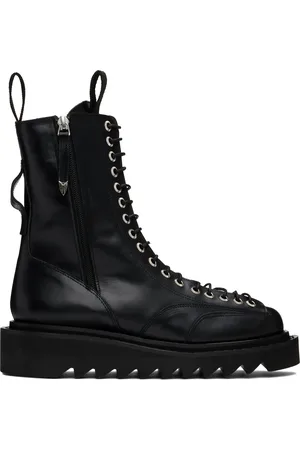 TOGA VIRILIS Bottes noires à laçage