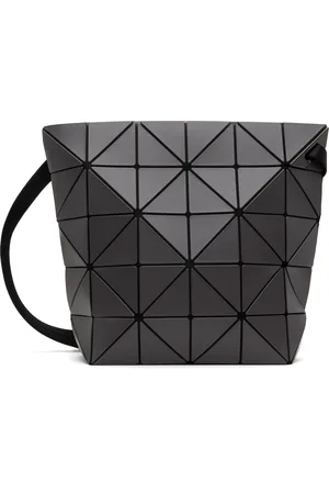Issey Miyake Sac à bandoulière Blocky gris