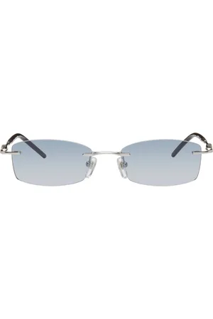 BONNIE CLYDE Lunettes de soleil Lisp argentées en métal