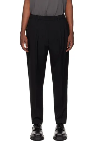 N. HOOLYWOOD Pantalon fuselé ample noir