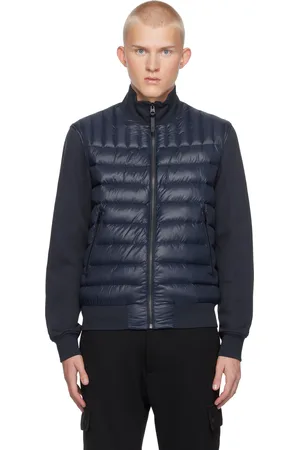 Mackage Blouson Collin-R bleu marine rembourré en duvet