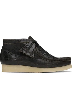 Clarks Bottes Wallabee noires