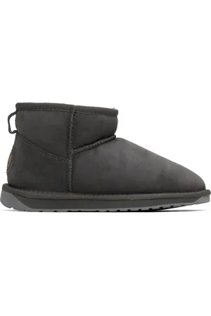 Emu Bottines Stinger grises à col écourté