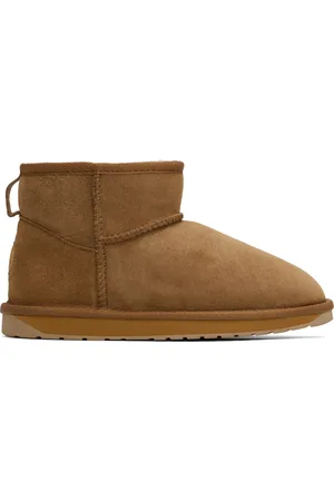 Emu Bottines Stinger brun clair à col écourté