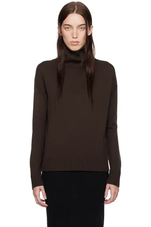 Max Mara Col roulé Superbo brun