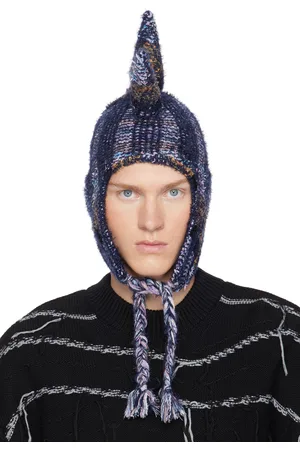 Collina Strada Bonnet mauve à appliqués en pointe édition Vitelli
