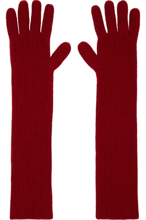 Loulou de Saison Gants Milos rouges