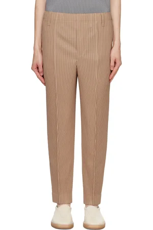 Issey Miyake Pantalon Compleat beige