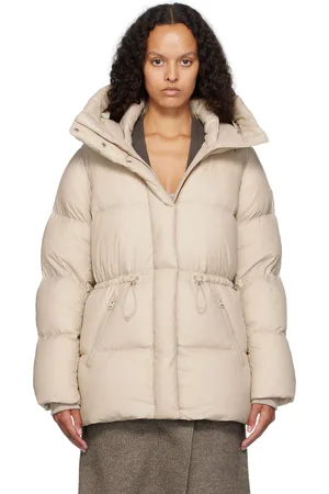 Mackage Blouson doux Freya beige rembourré en duvet