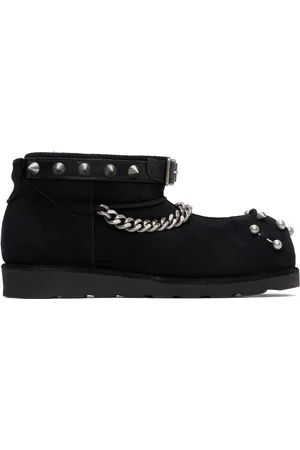 No Idea Bottes noires à ferrures Rock Star - Big Foot