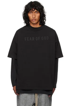 FEAR OF GOD T-shirt noir à logo