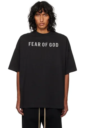 FEAR OF GOD T-shirt noir à logo