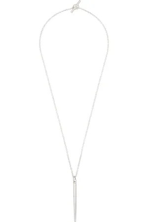 PARTS OF FOUR Collier argenté à breloque de clou