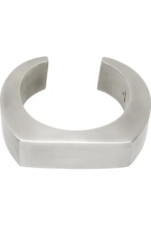PARTS OF FOUR Bracelet plané argenté - Crescent