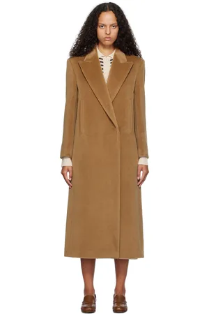 Max Mara Manteau Estremo brun clair